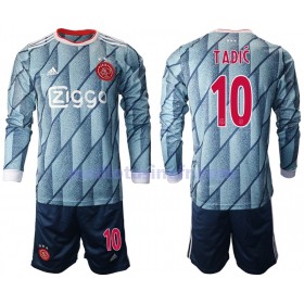 Maillot de Foot Ajax Amsterdam Dusan Tadic 10 Extérieur 2020-21 Manches Longues - Enfant